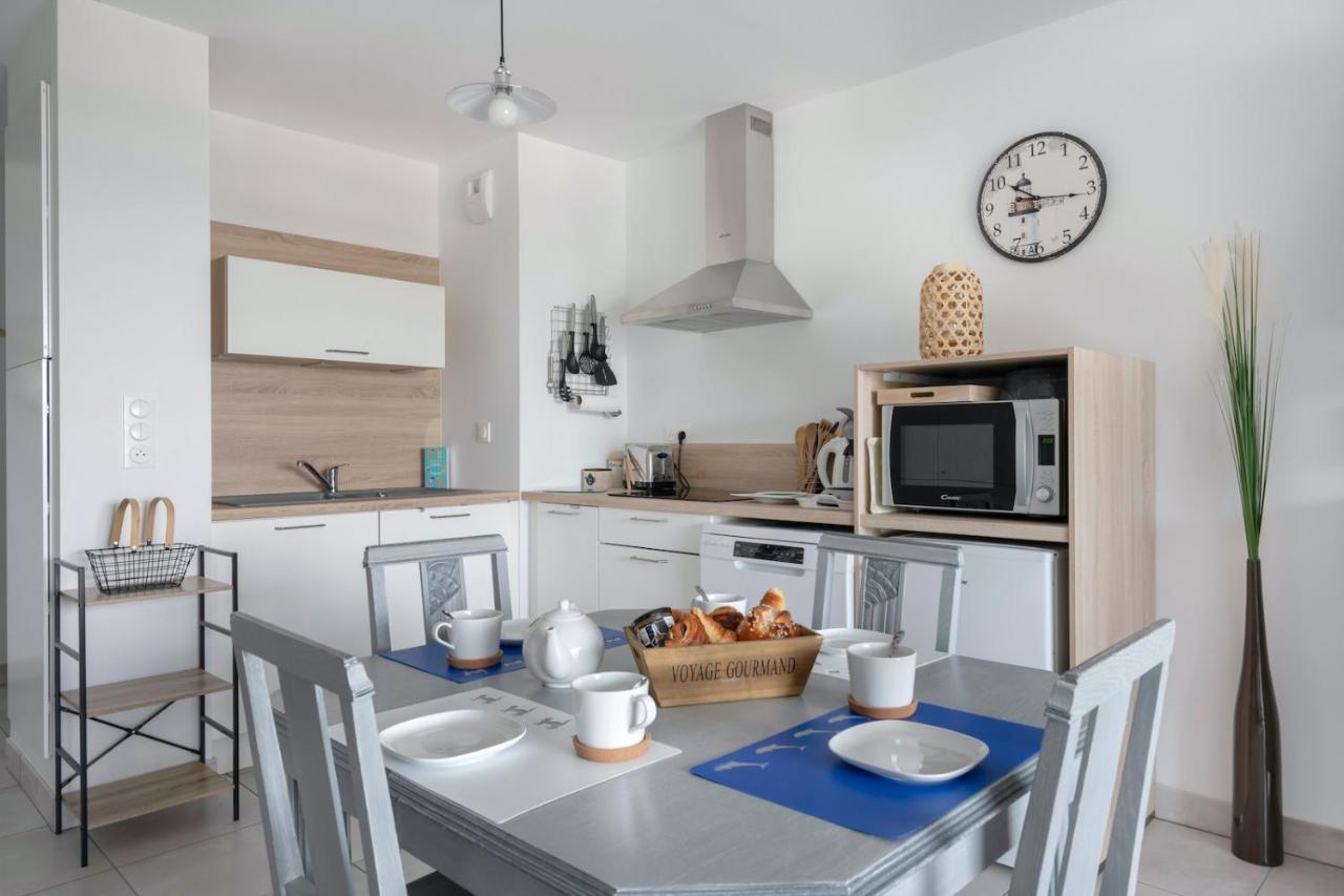 50M Plage, Appartement Vue Mer Pour 3 Pleneuf-Val-Andre Buitenkant foto