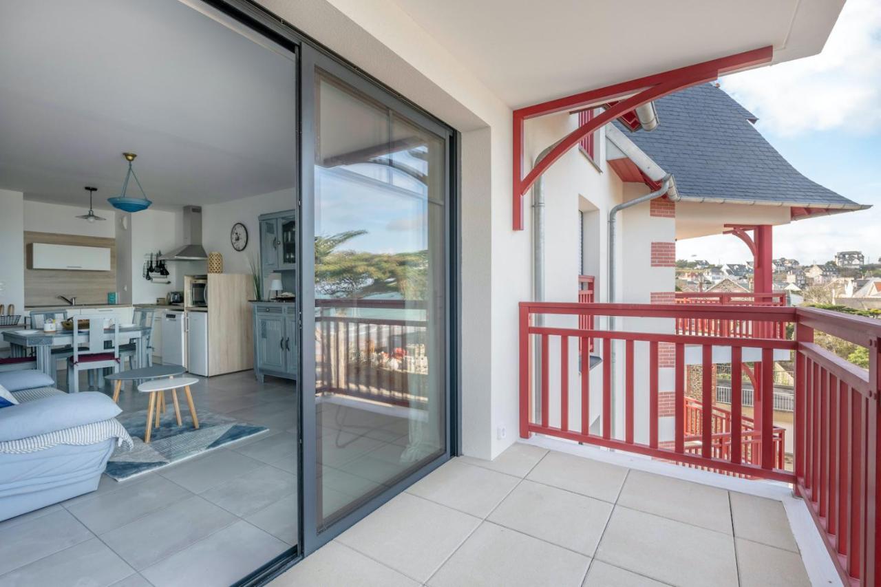 50M Plage, Appartement Vue Mer Pour 3 Pleneuf-Val-Andre Buitenkant foto